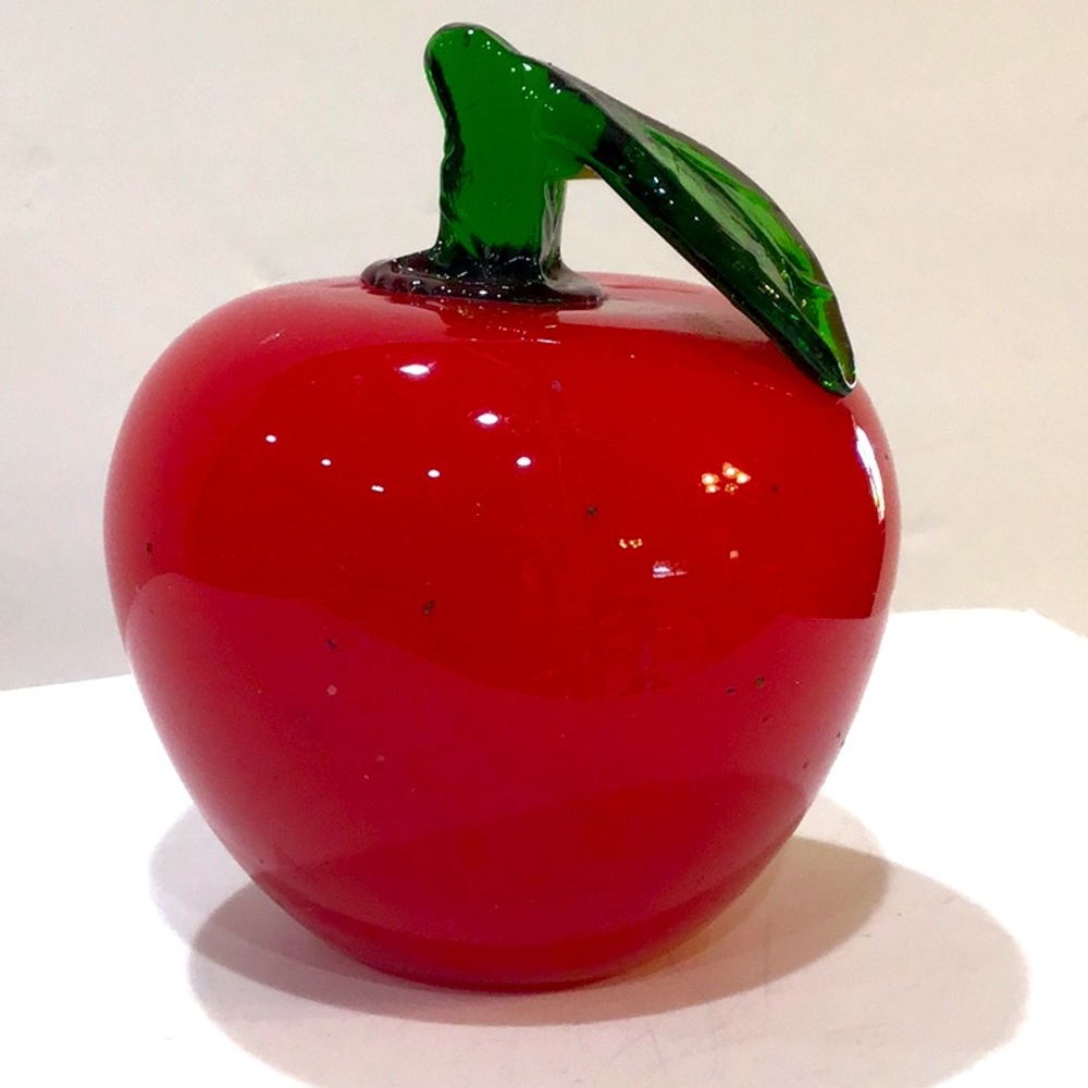 Gorgeous blown glass paperweight
